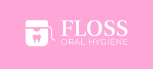Floss oral hygiene logo-586-917